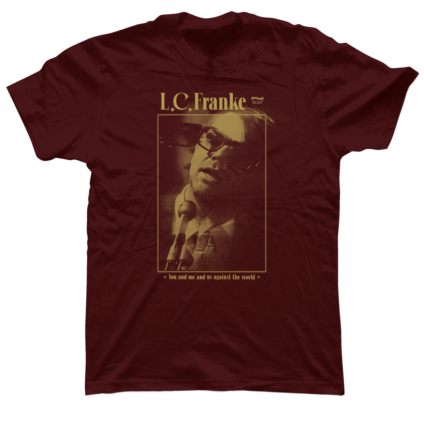 L.C. Franke - You and Me Short Sleeve Tee
